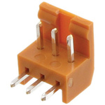 JAE IL-G Series Right Angle Through Hole PCB Header, 3 Contact(s), 2.5mm Pitch, 1 Row(s), Shrouded