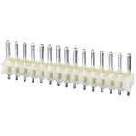 JST NH Series Straight Through Hole Pin Header, 15 Contact(s), 2.5mm Pitch, 1 Row(s), Unshrouded