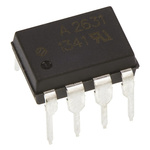 Broadcom, HCPL-2631-000E DC Input Transistor Output Dual Optocoupler, Through Hole, 8-Pin DIP