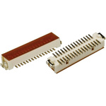 Hirose DF9 Series Straight Surface Mount PCB Header, 25 Contact(s), 1.0mm Pitch, 2 Row(s), Shrouded