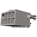 TE Connectivity Mini-Universal MATE-N-LOK Series Straight Through Hole PCB Header, 8 Contact(s), 4.14mm Pitch, 2