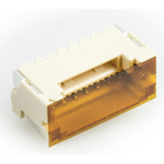 JST ZE Series Straight Surface Mount PCB Header, 7 Contact(s), 1.5mm Pitch, 1 Row(s), Shrouded