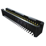 Samtec TFML Series Straight Through Hole PCB Header, 30 Contact(s), 1.27mm Pitch, 2 Row(s), Shrouded