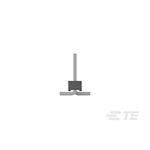 TE Connectivity AMPMODU Series Straight Surface Mount Pin Header, 10 Contact(s), 2.0mm Pitch, 1 Row(s), Unshrouded
