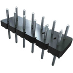 Samtec BDL Series Straight Through Hole Pin Header, 20 Contact(s), 2.54mm Pitch, 2 Row(s), Unshrouded