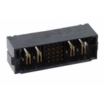 Samtec MPTC Series Straight PCB Header, 20 Contact(s), 2.0mm Pitch, 10 Row(s), Shrouded