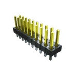 Samtec TSW Series Pin Header, 24 Contact(s), 2.54mm Pitch, 3 Row(s), Unshrouded