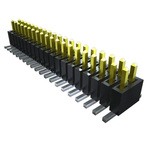 Samtec FTSH Series Vertical PCB Header, 4 Contact(s), 1.27mm Pitch, 2 Row(s)