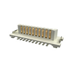 Amphenol Communications Solutions Conan Lite Series Straight, Vertical PCB Header, 21 Contact(s), 1.0mm Pitch, Shrouded