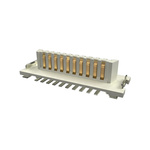 Amphenol Communications Solutions Conan Lite Series Straight, Vertical PCB Header, 21 Contact(s), 1.0mm Pitch, Shrouded
