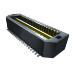 Samtec QTE Series Surface Mount PCB Header, 40 Contact(s), 0.8mm Pitch, 2 Row(s), Shrouded