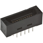 Hirose FX2 Series Straight Through Hole PCB Header, 68 Contact(s), 1.27mm Pitch, 2 Row(s), Shrouded