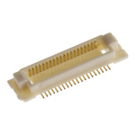 Hirose FunctionMAX FX8 Series Straight Surface Mount PCB Header, 40 Contact(s), 0.6mm Pitch, 2 Row(s), Shrouded