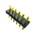 Samtec FTS Series Straight Surface Mount Pin Header, 20 Contact(s), 1.27mm Pitch, 2 Row(s), Unshrouded