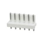 JST VH Series Top Entry Through Hole PCB Header, 6 Contact(s), 3.96mm Pitch, 1 Row(s), Shrouded