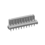 Hirose DF1 Series Straight Through Hole PCB Header, 6 Contact(s), 2.5mm Pitch, 1 Row(s), Shrouded