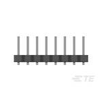 TE Connectivity AMPMODU Series Straight Surface Mount Pin Header, 14 Contact(s), 2.0mm Pitch, 2 Row(s), Unshrouded