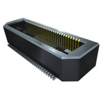 Samtec BTH Series Straight PCB Header, 120 Contact(s), 0.5mm Pitch, 2 Row(s), Shrouded