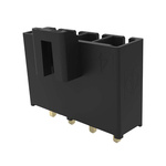 Molex Mega-Fit Series Vertical Through Hole PCB Header, 4 Contact(s), 5.7mm Pitch, 1 Row(s), Shrouded