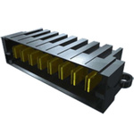 Samtec MPT Series Straight PCB Header, 6 Contact(s), 5.0mm Pitch, 2 Row(s), Shrouded