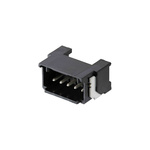 Molex Micro-One Series Right Angle Surface Mount PCB Header, 5 Contact(s), 2.0mm Pitch, 1 Row(s), Shrouded