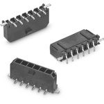 Wurth Elektronik WR-MPC3 Series Vertical PCB Header, 3 Contact(s), 3.0mm Pitch, 1 Row(s), Shrouded