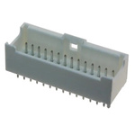 Molex MicroClasp Series Vertical PCB Header, 28 Contact(s), 2.0mm Pitch, 2 Row(s), Shrouded