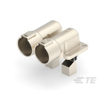 TE Connectivity PowerTube 1000 Series Right Angle Panel Mount PCB Connector, 2 Contact(s), 36mm Pitch, 1 Row(s)