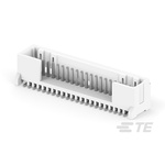 TE Connectivity MICRO CT Series Straight Board Mount PCB Header, 22 Contact(s), 1.2mm Pitch, 1 Row(s)