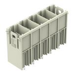 Wago 832 Series Straight PCB Mount PCB Header, 5 Contact(s), 10.16mm Pitch, 1 Row(s), Shrouded