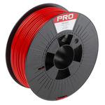RS PRO 2.85mm Red PLA 3D Printer Filament, 1kg