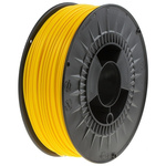 RS PRO 2.85mm Yellow PLA 3D Printer Filament, 1kg