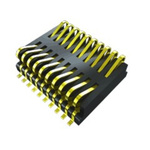 Samtec FSI Series Straight Surface Mount PCB Header, 40 Contact(s), 1.0mm Pitch, 2 Row(s), Shrouded