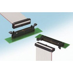 Hirose HIF3MAW Series Right Angle Through Hole PCB Header, 60 Contact(s), 2.54mm Pitch, 2 Row(s), Shrouded