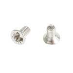 RS PRO, M2.5 Countersunk Head, 10mm Stainless Steel Pozidriv A2 304