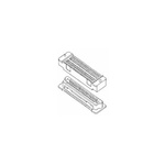 Amphenol Communications Solutions BergStak Series Surface Mount PCB Header, 100 Contact(s), 0.8mm Pitch, 2 Row(s),