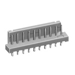 Hirose DF1 Series Straight Through Hole PCB Header, 4 Contact(s), 2.5mm Pitch, 1 Row(s), Shrouded