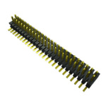 Samtec FTMH Series Straight Pin Header, 40 Contact(s), 1.0mm Pitch, 2 Row(s), Unshrouded