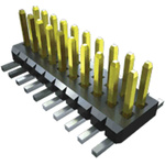 Samtec FTM Series Vertical Pin Header, 8 Contact(s), 1.0mm Pitch, 2 Row(s), Unshrouded