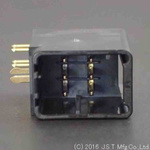 JST JFA J2000 Series Right Angle PCB Header, 6 Contact(s), 2.5mm Pitch, 2 Row(s), Shrouded