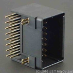 JST JFA J2000 Series Right Angle PCB Header, 16 Contact(s), 2.5mm Pitch, 2 Row(s), Shrouded