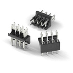 Wurth Elektronik WR-FAST Series Vertical PCB Header, 4 Contact(s), 7.62mm Pitch, 1 Row(s), Shrouded