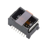 Molex Micro-Lock PLUS Series Vertical Surface Mount PCB Header, 14 Contact(s), 1.25mm Pitch, 2 Row(s), Shrouded