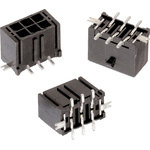 Wurth Elektronik WR-MPC3 Series Vertical PCB Header, 10 Contact(s), 3.0mm Pitch, 2 Row(s), Shrouded