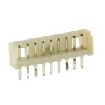 Molex Micro-Latch Series Vertical Through Hole PCB Header, 9 Contact(s), 2.0mm Pitch, 1 Row(s), Shrouded