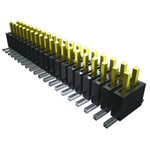 Samtec FTSH Series Vertical PCB Header, 10 Contact(s), 1.27mm Pitch, 2 Row(s)