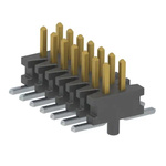 Samtec FTMH Series Vertical Pin Header, 14 Contact(s), 1.0mm Pitch, 2 Row(s)