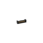ERNI MicroStac Series Surface Mount PCB Header, 9 Contact(s), 0.8mm Pitch, 1 Row(s)