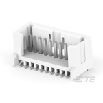 TE Connectivity MICRO CT Series Straight Board Mount PCB Header, 10 Contact(s), 1.2mm Pitch, 1 Row(s)
