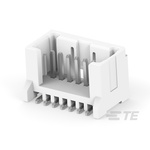 TE Connectivity MICRO CT Series Straight Board Mount PCB Header, 7 Contact(s), 1.2mm Pitch, 1 Row(s)